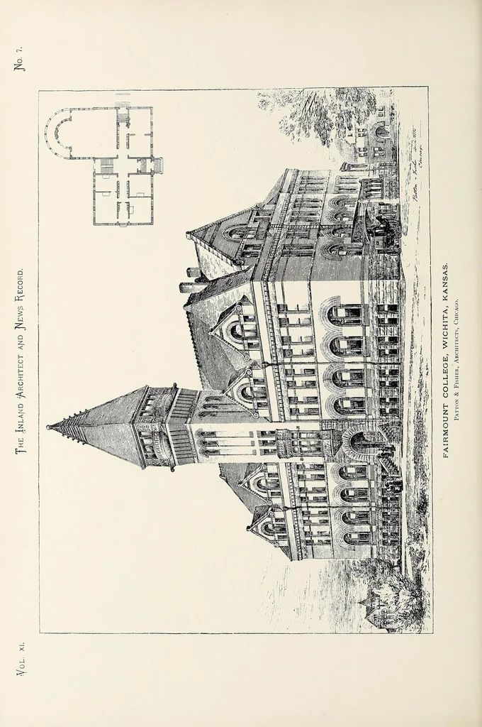An illustration from The Inland architect and news record, 1887, leaf 166