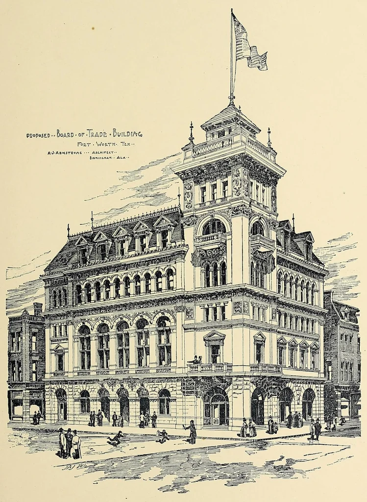 An illustration from The Inland architect and news record, 1887, leaf 221