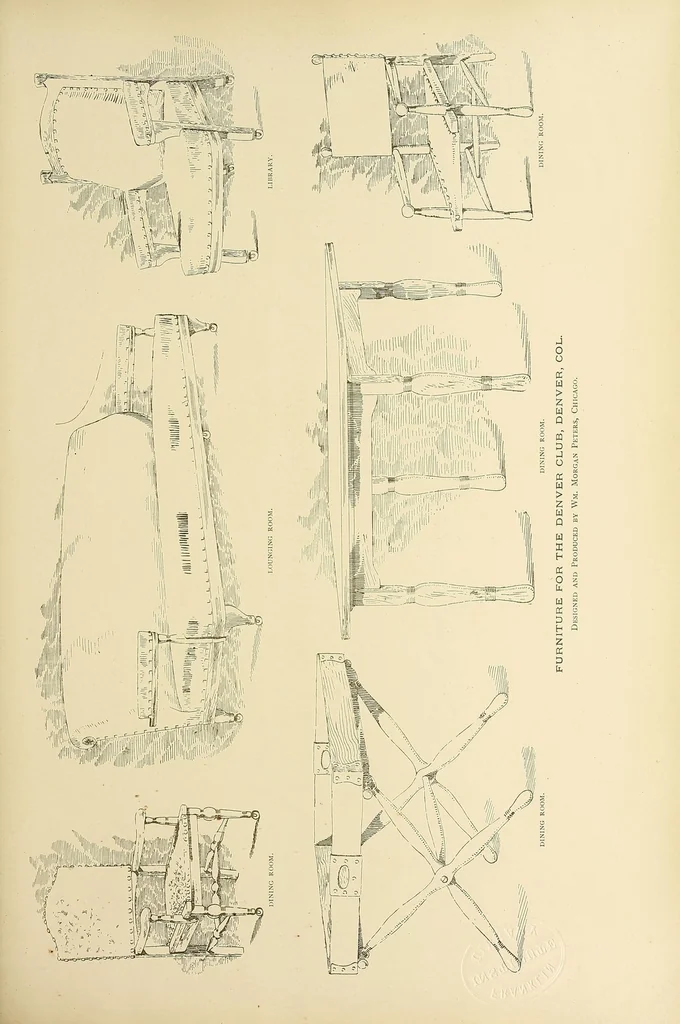 An illustration from The Inland architect and news record, 1887, leaf 351