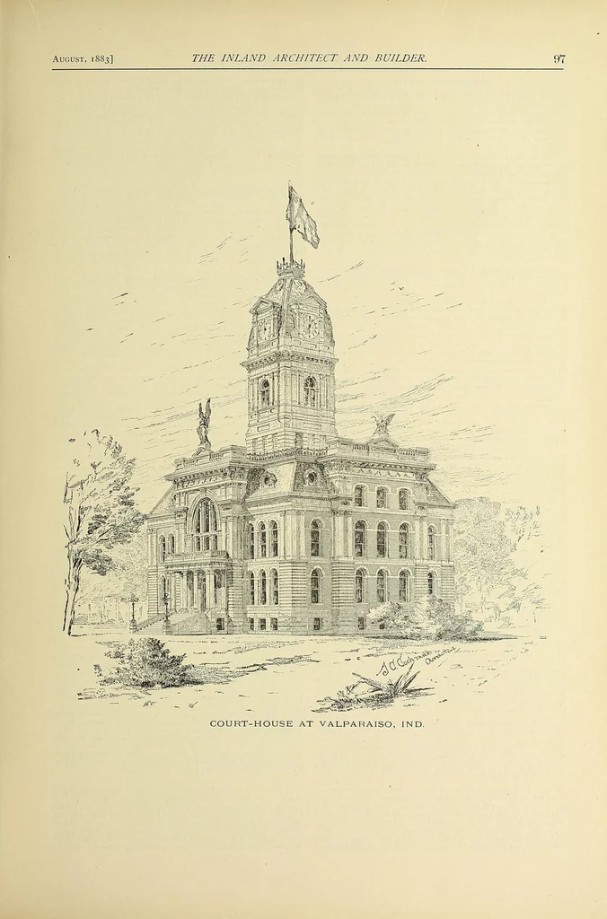 An illustration from The Inland architect and builder, 1883, leaf 103