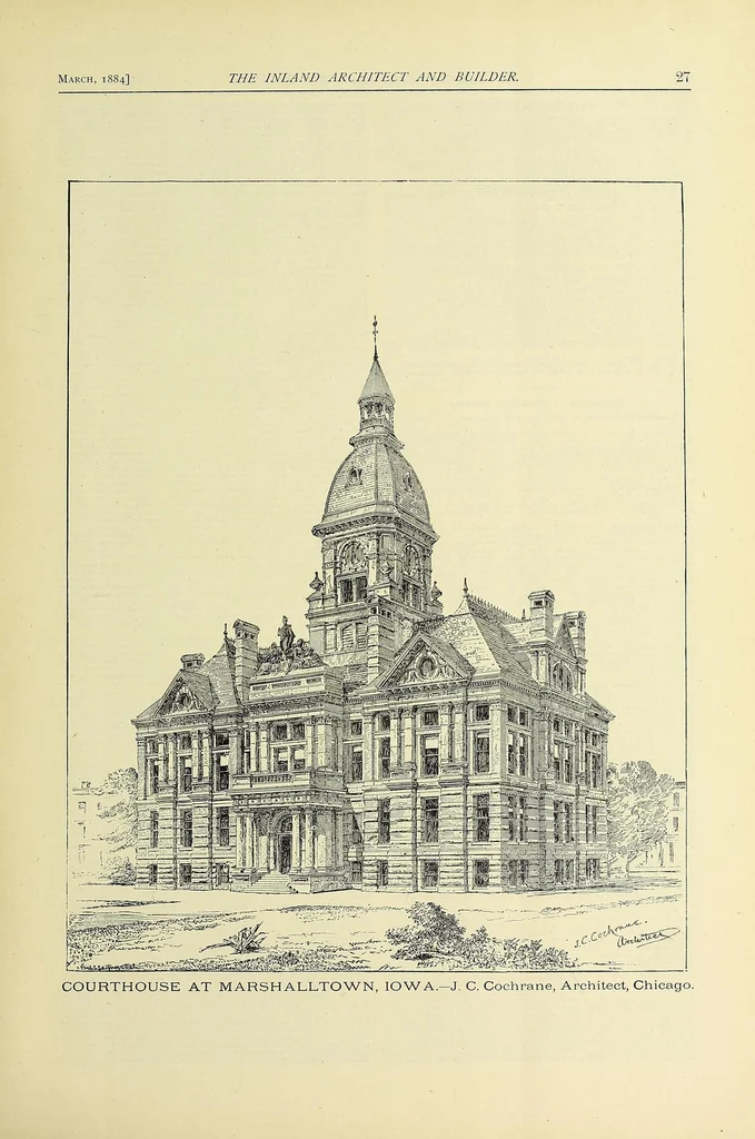 An illustration from The Inland architect and builder, 1883, leaf 211