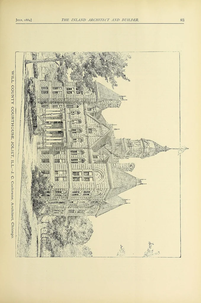 An illustration from The Inland architect and builder, 1883, leaf 283