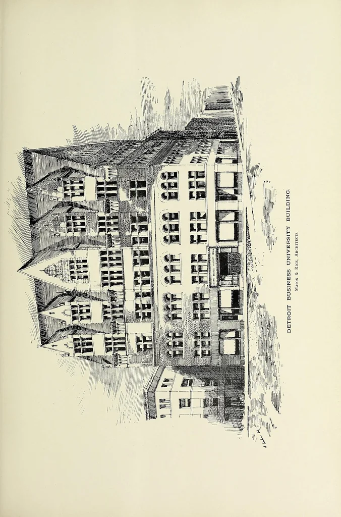 An illustration from The Inland architect and news record, 1887, leaf 357