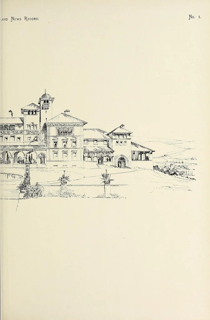 An illustration from The Inland architect and news record, 1887, leaf 247
