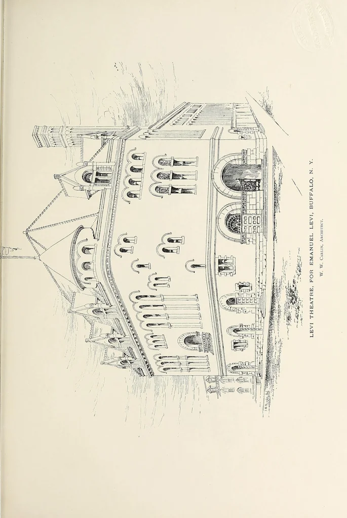 An illustration from The Inland architect and news record, 1887, leaf 281