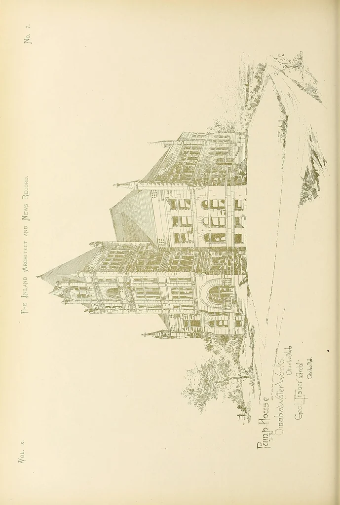 An illustration from The Inland architect and news record, 1887, leaf 360