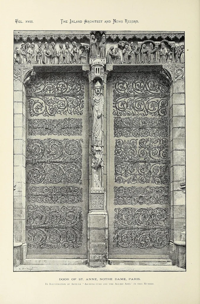 An illustration from The Inland architect and news record, 1887, leaf 182
