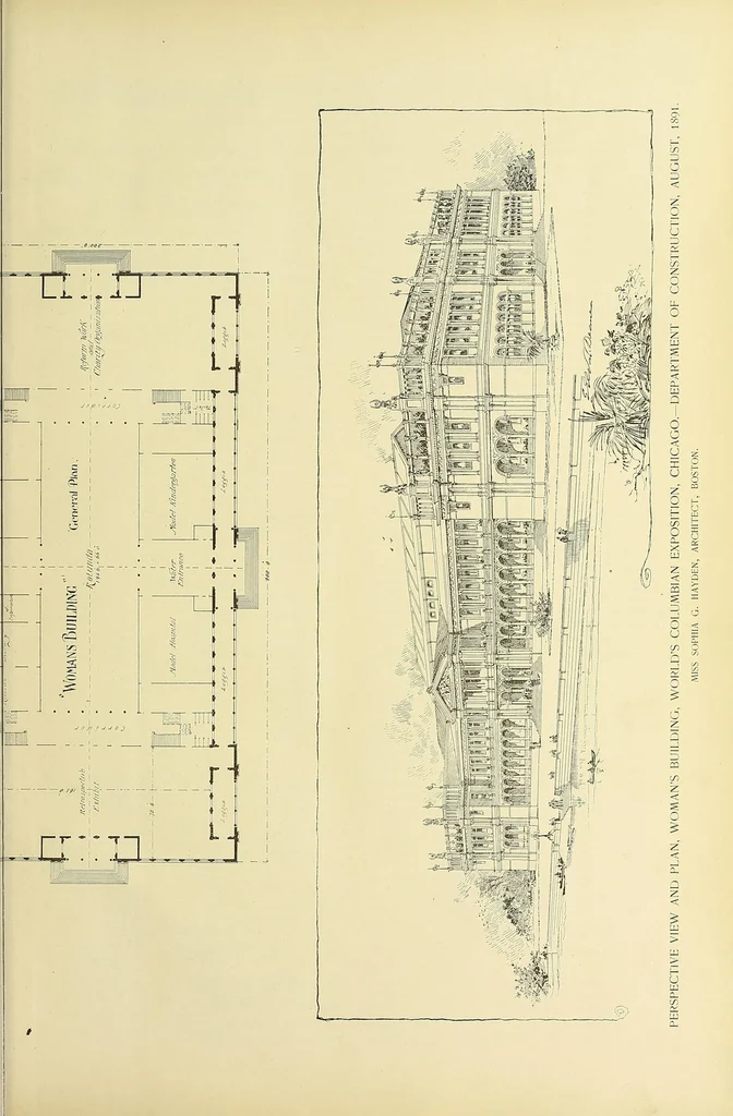 An illustration from The Inland architect and news record, 1887, leaf 37