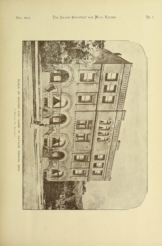 An illustration from The Inland architect and news record, 1887, leaf 51