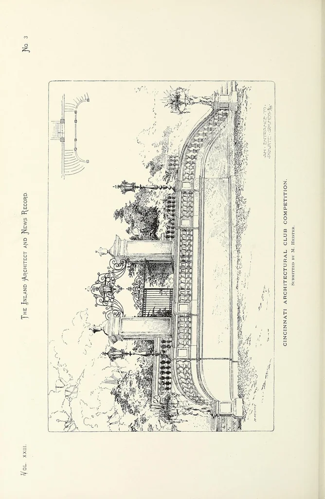 An illustration from The Inland architect and news record, 1887, leaf 150