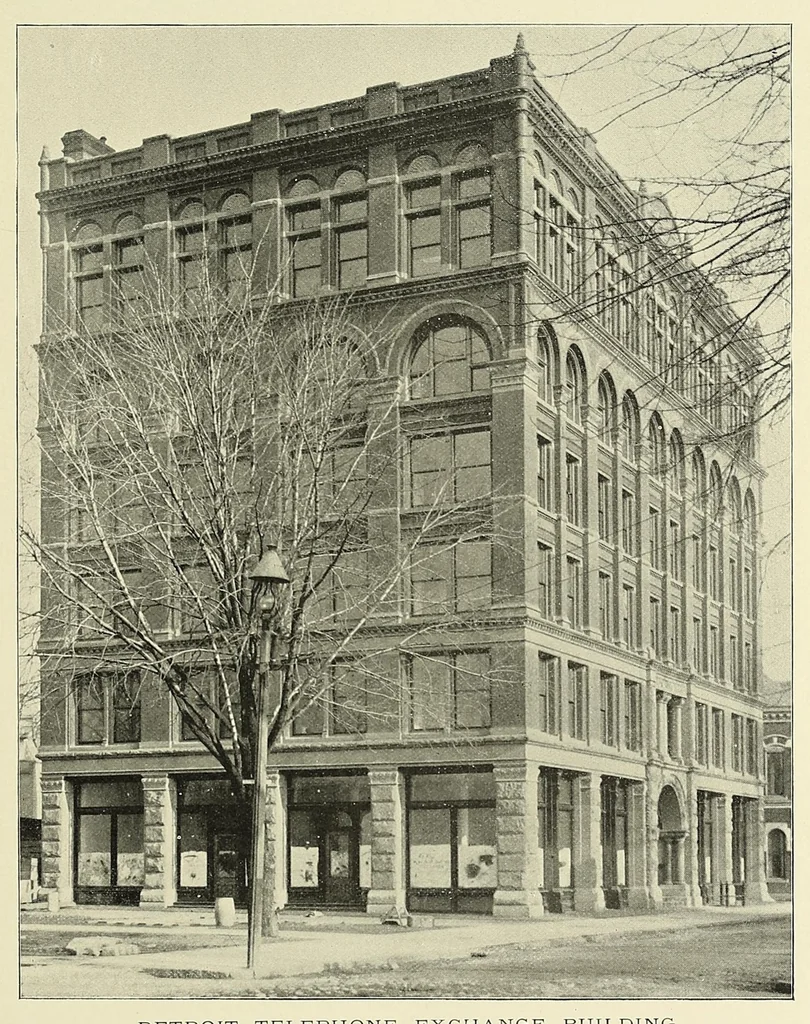 An illustration from The Inland architect and news record, 1887, leaf 185