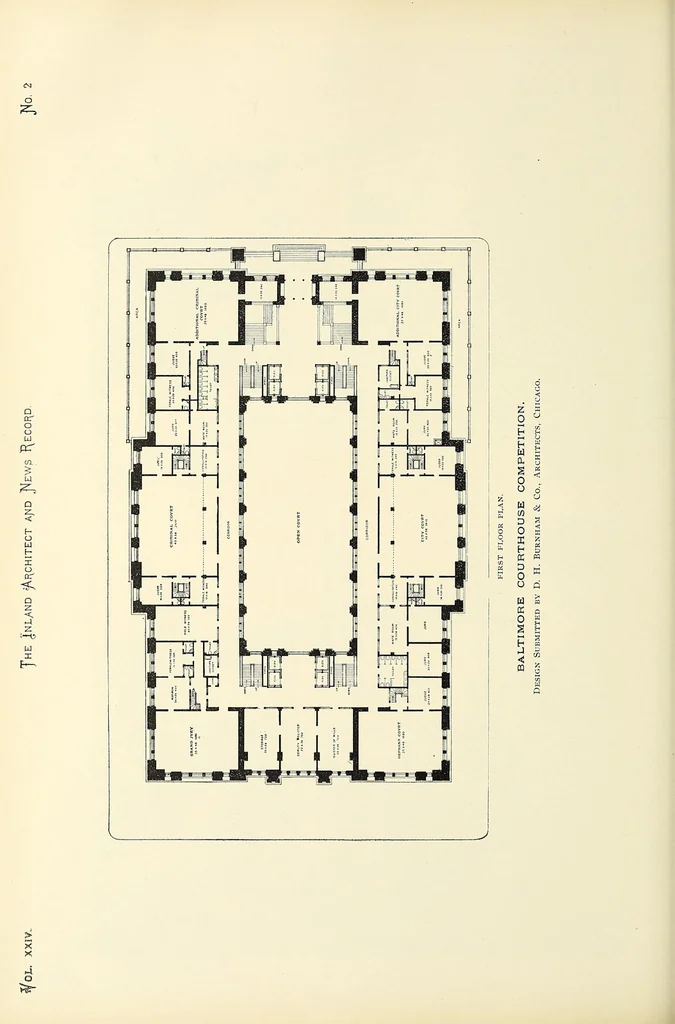 An illustration from The Inland architect and news record, 1887, leaf 88