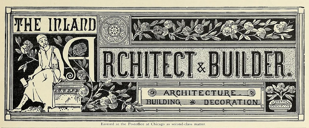 An illustration from The Inland architect and builder, 1883, leaf 101