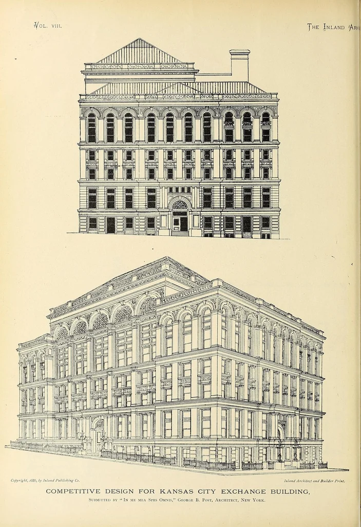 An illustration from The Inland architect and builder, 1883, leaf 258