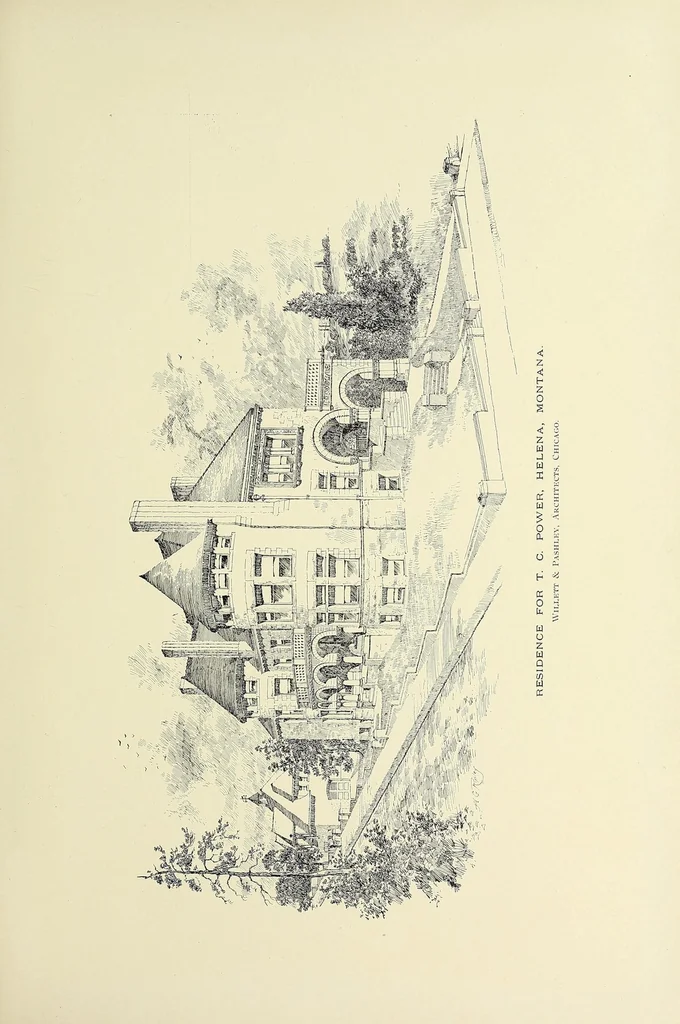 An illustration from The Inland architect and news record, 1887, leaf 295