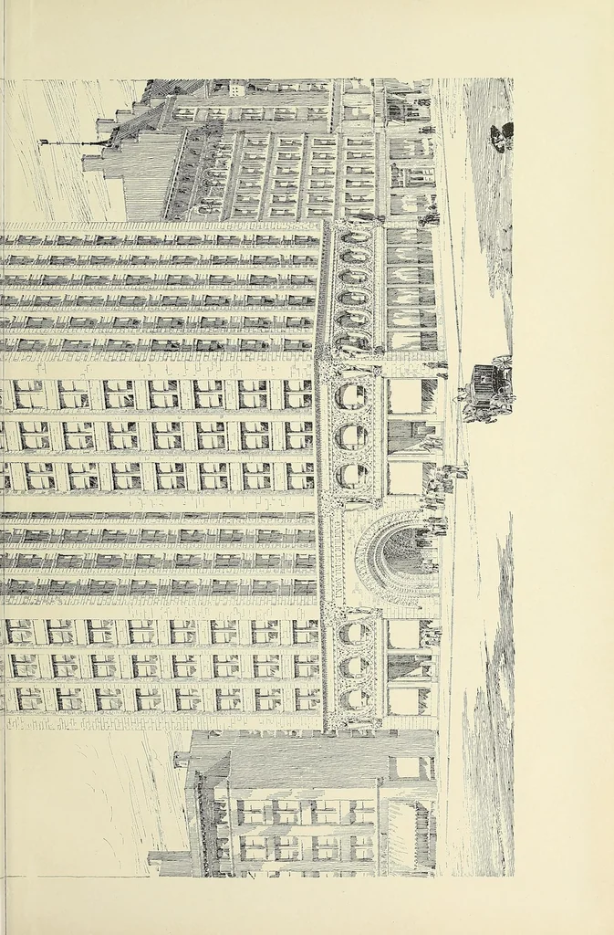 An illustration from The Inland architect and news record, 1887, leaf 309