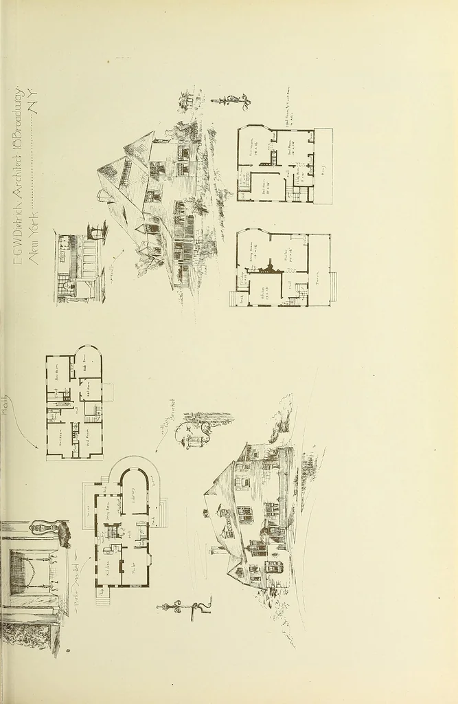 An illustration from The Inland architect and news record, 1887, leaf 155