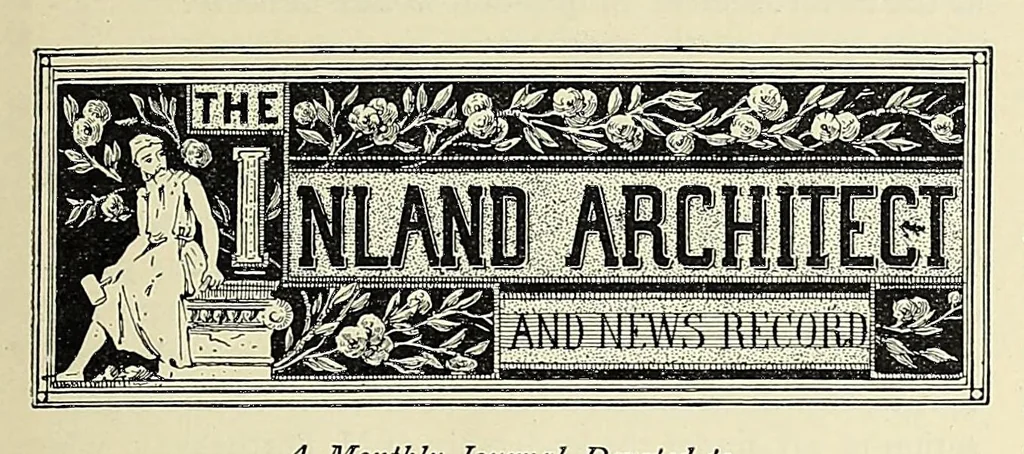 An illustration from The Inland architect and news record, 1887, leaf 189
