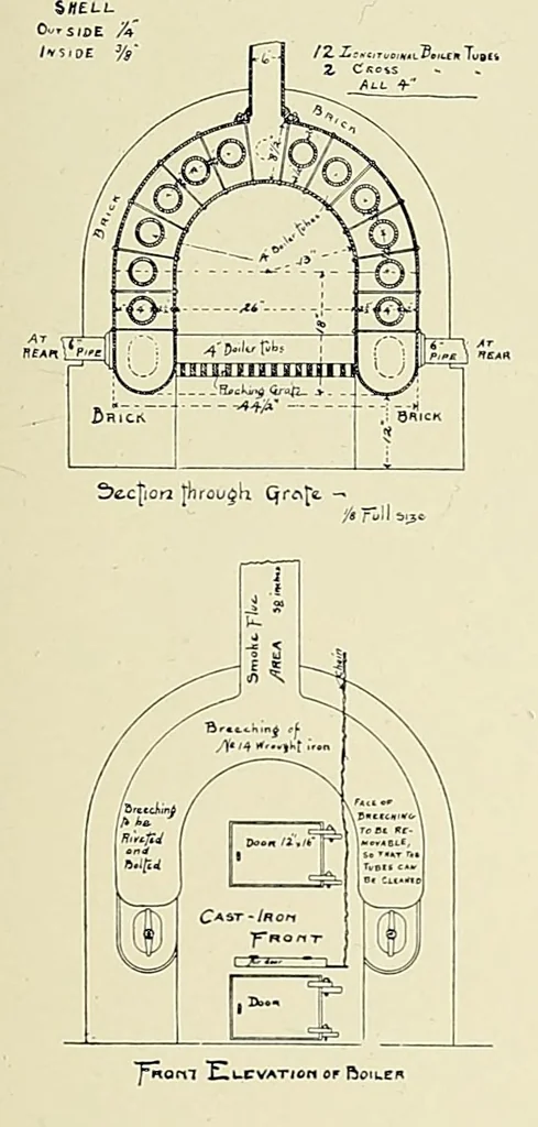 An illustration from The Inland architect and news record, 1887, leaf 277