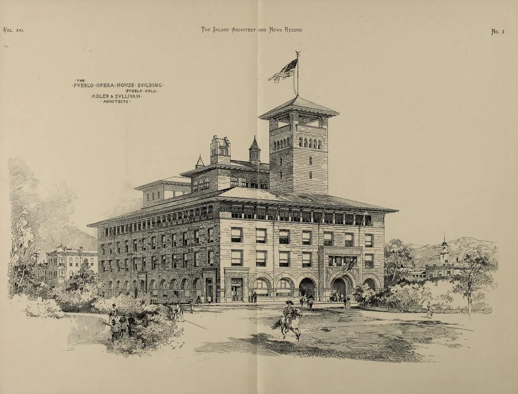 An illustration from The Inland architect and news record, 1887, leaf 97
