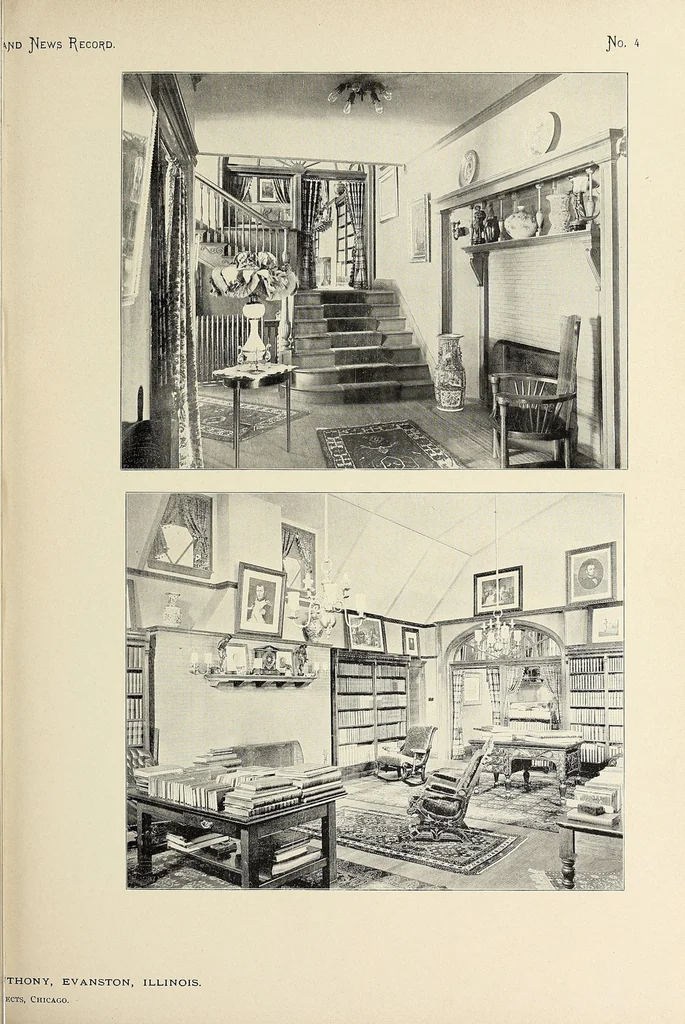 An illustration from The Inland architect and news record, 1887, leaf 175