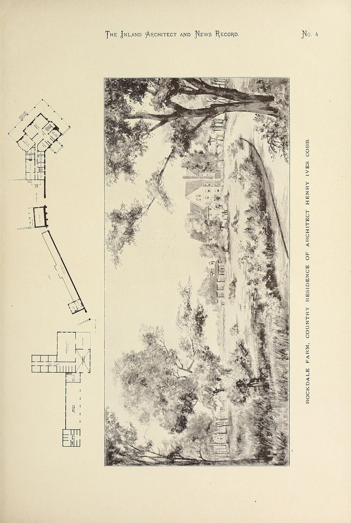 An illustration from The Inland architect and news record, 1887, leaf 189