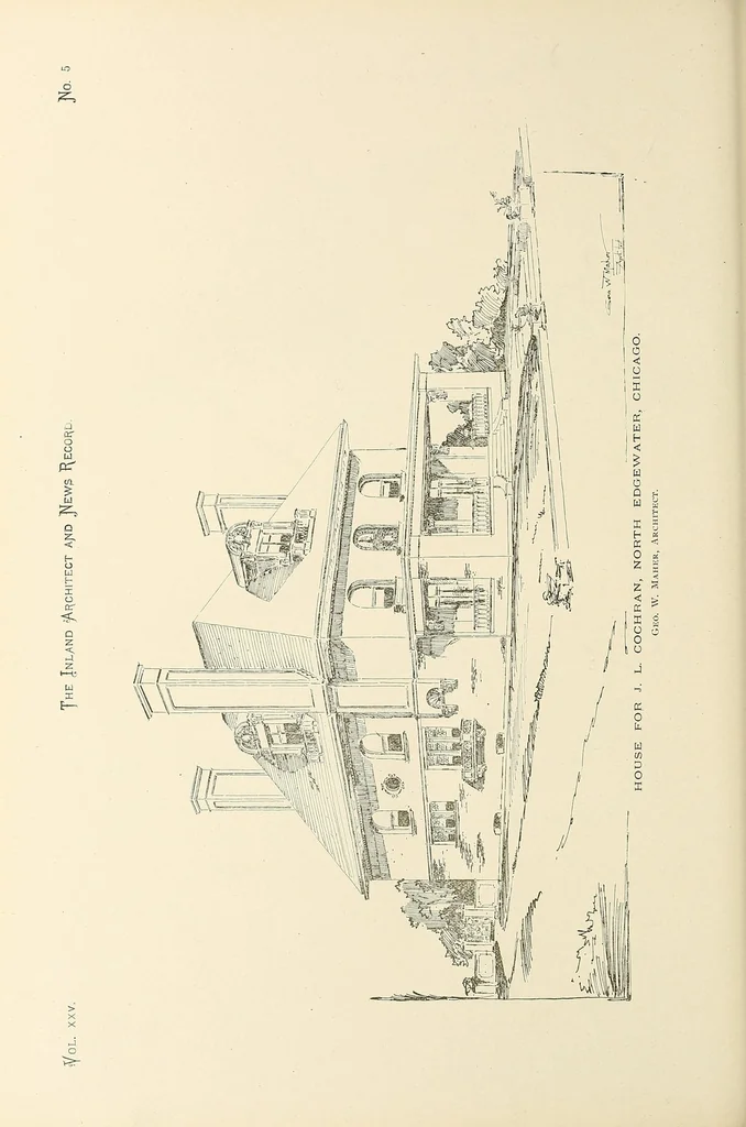 An illustration from The Inland architect and news record, 1887, leaf 216