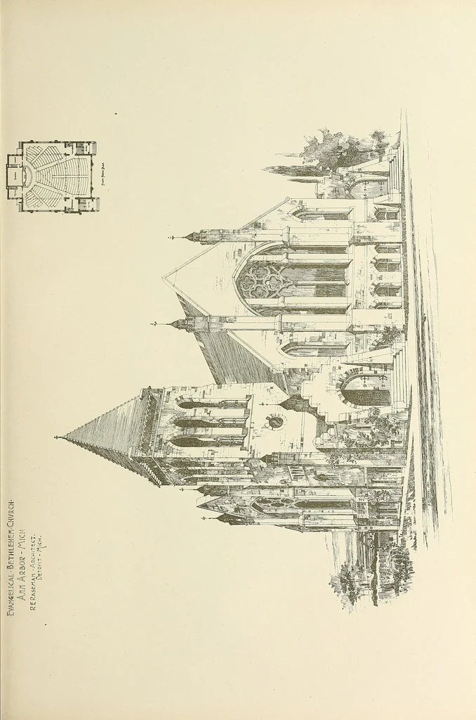 An illustration from The Inland architect and news record, 1887, leaf 83