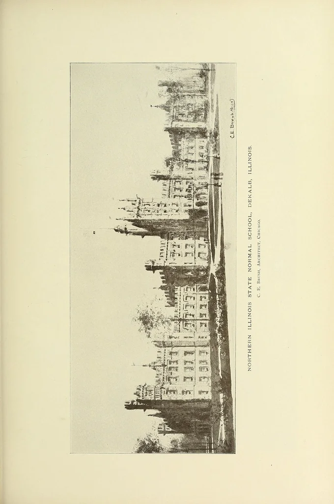 An illustration from The Inland architect and news record, 1887, leaf 165