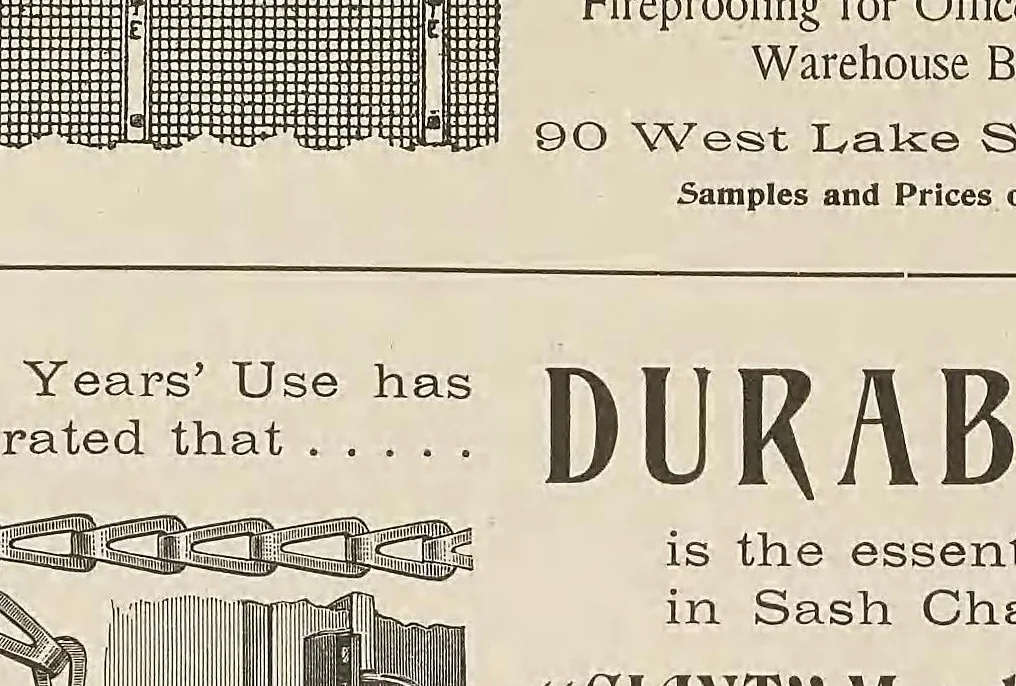 An illustration from The Inland architect and news record, 1887, leaf 55