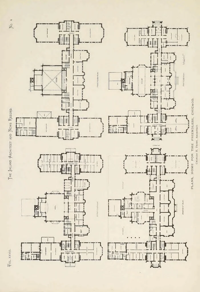 An illustration from The Inland architect and news record, 1887, leaf 28