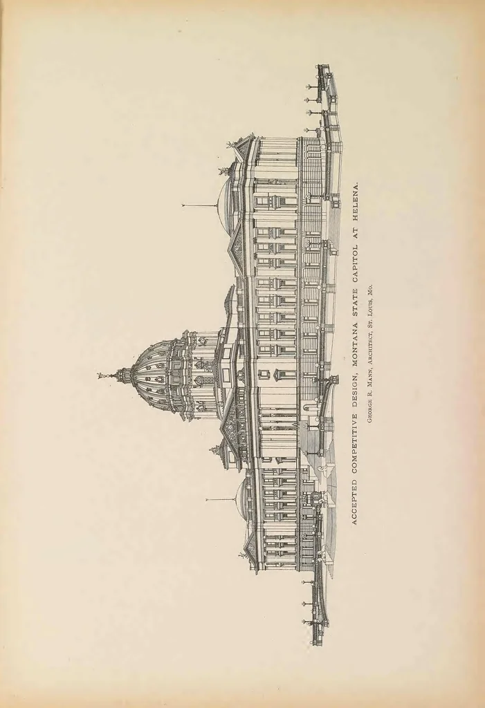 An illustration from The Inland architect and news record, 1887, leaf 35