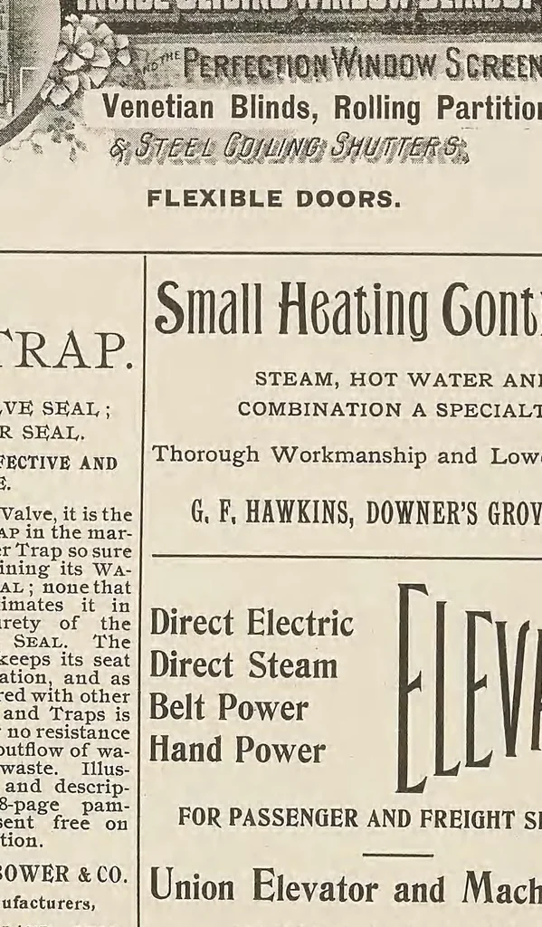 An illustration from The Inland architect and news record, 1887, leaf 4
