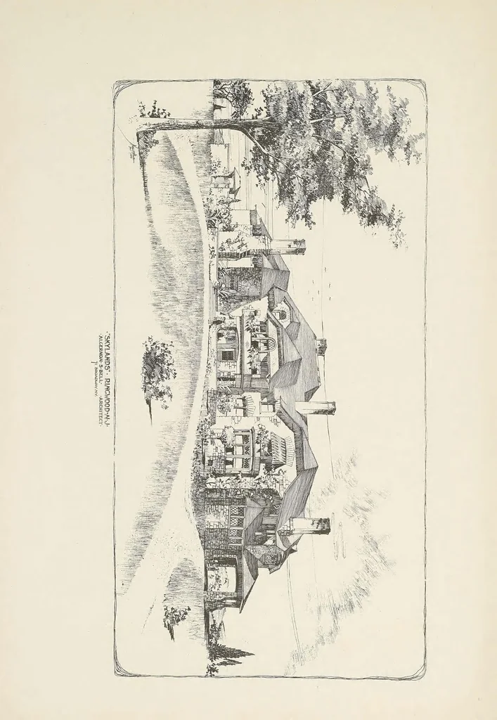 An illustration from The Inland architect and news record, 1887, leaf 40