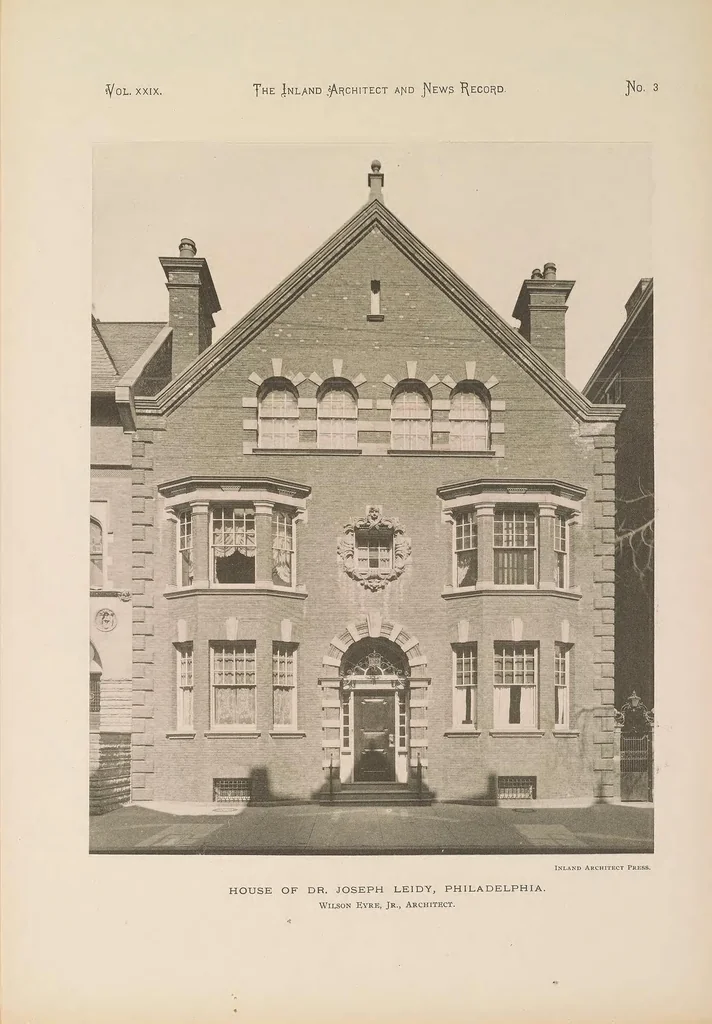 An illustration from The Inland architect and news record, 1887, leaf 29