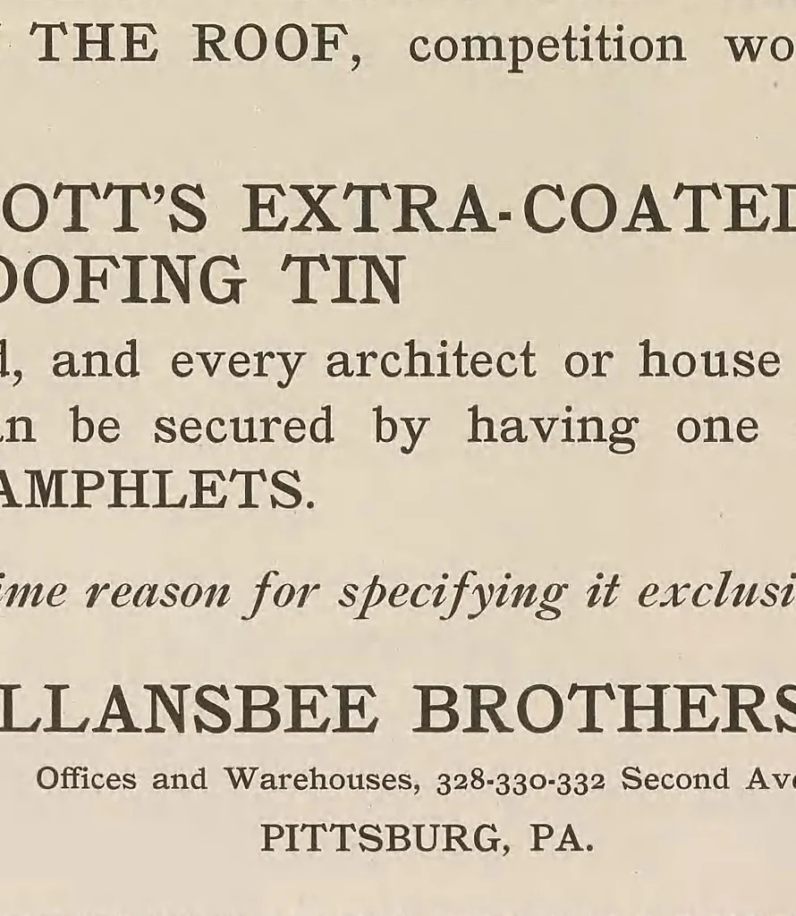 An illustration from The Inland architect and news record, 1887, leaf 5