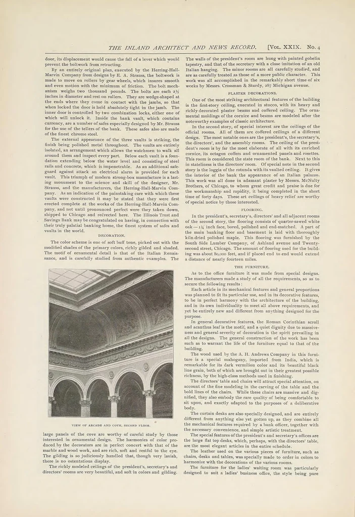 An illustration from The Inland architect and news record, 1887, leaf 48