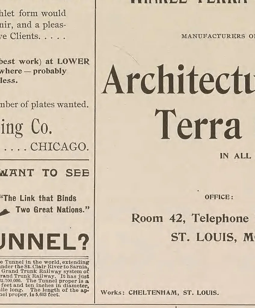 An illustration from The Inland architect and news record, 1887, leaf 5