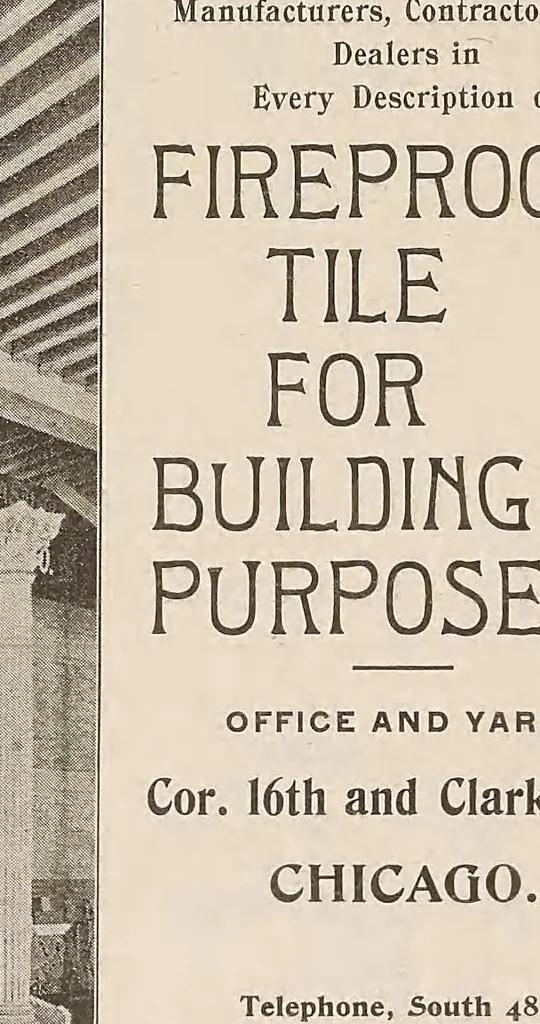 An illustration from The Inland architect and news record, 1887, leaf 6