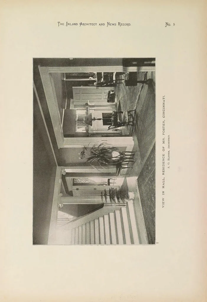 An illustration from The Inland architect and news record, 1887, leaf 29