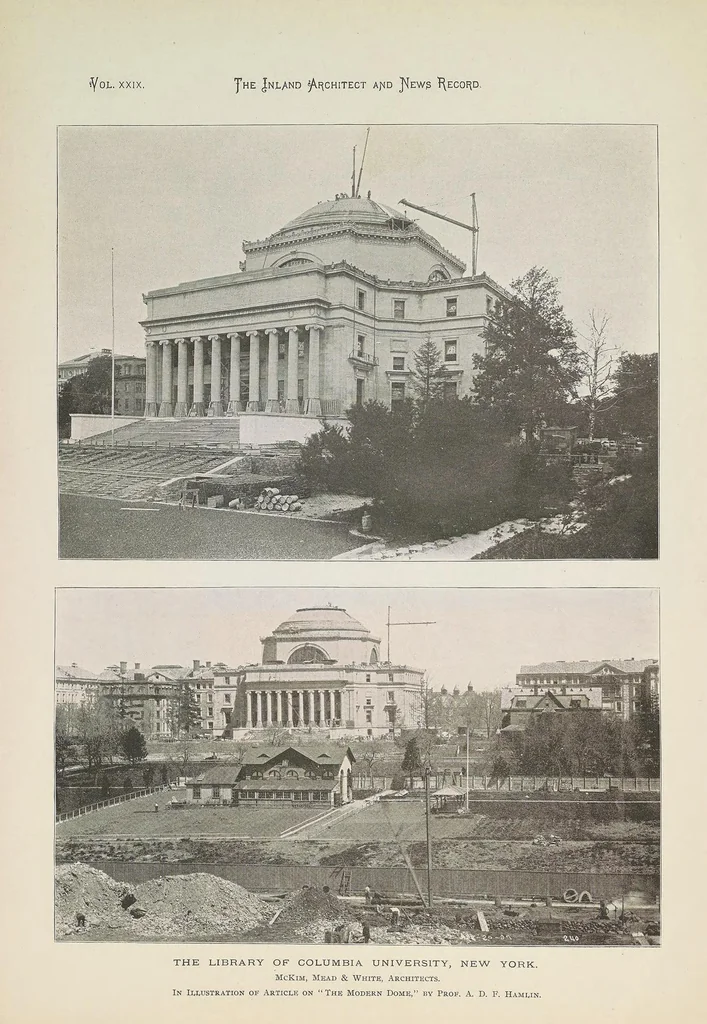 An illustration from The Inland architect and news record, 1887, leaf 16