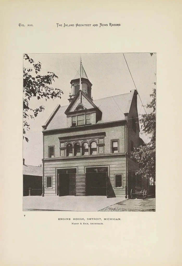 An illustration from The Inland architect and news record, 1887, leaf 16