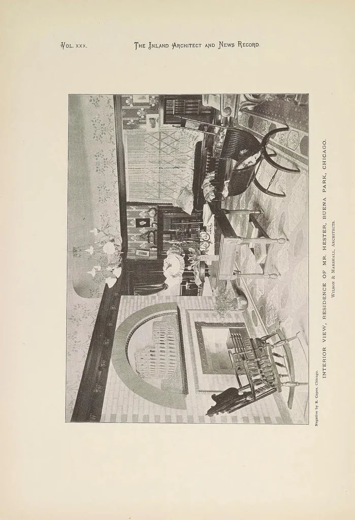 An illustration from The Inland architect and news record, 1887, leaf 22