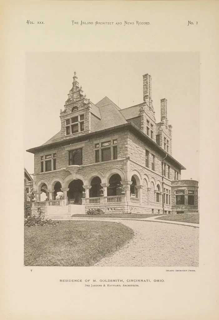 An illustration from The Inland architect and news record, 1887, leaf 33