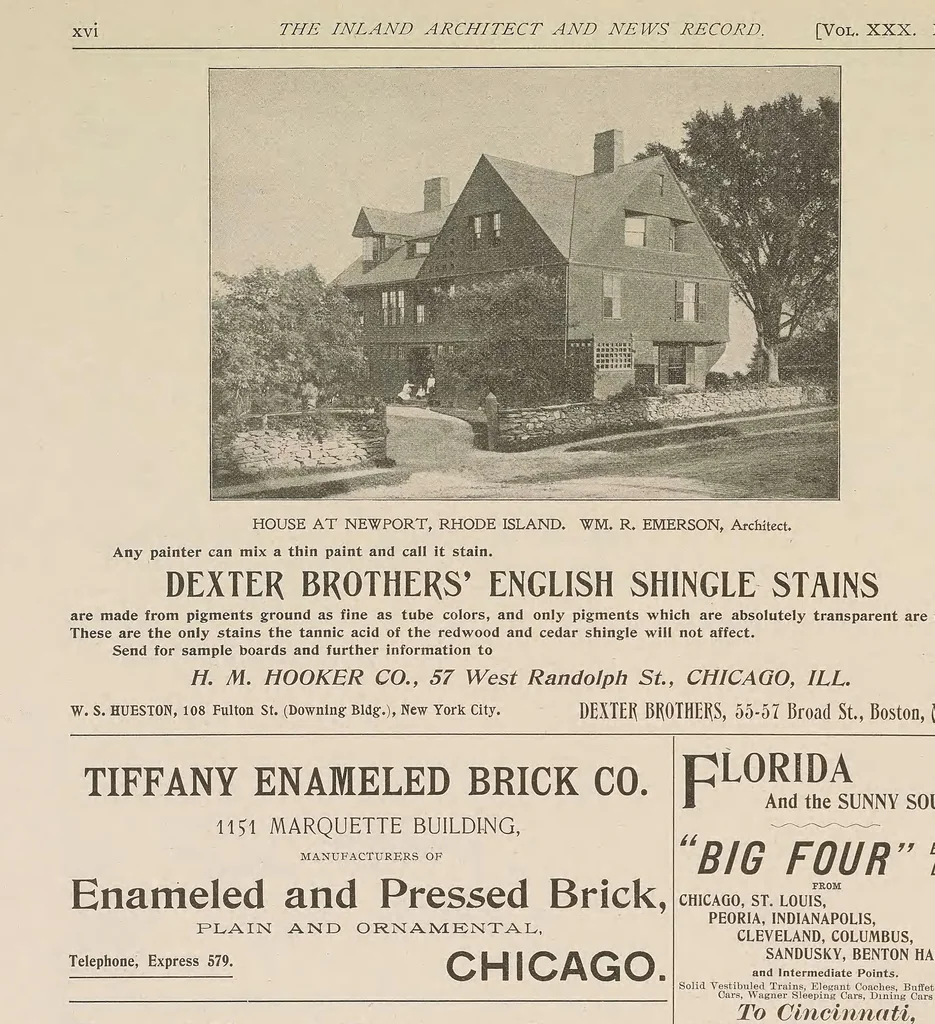 An illustration from The Inland architect and news record, 1887, leaf 52