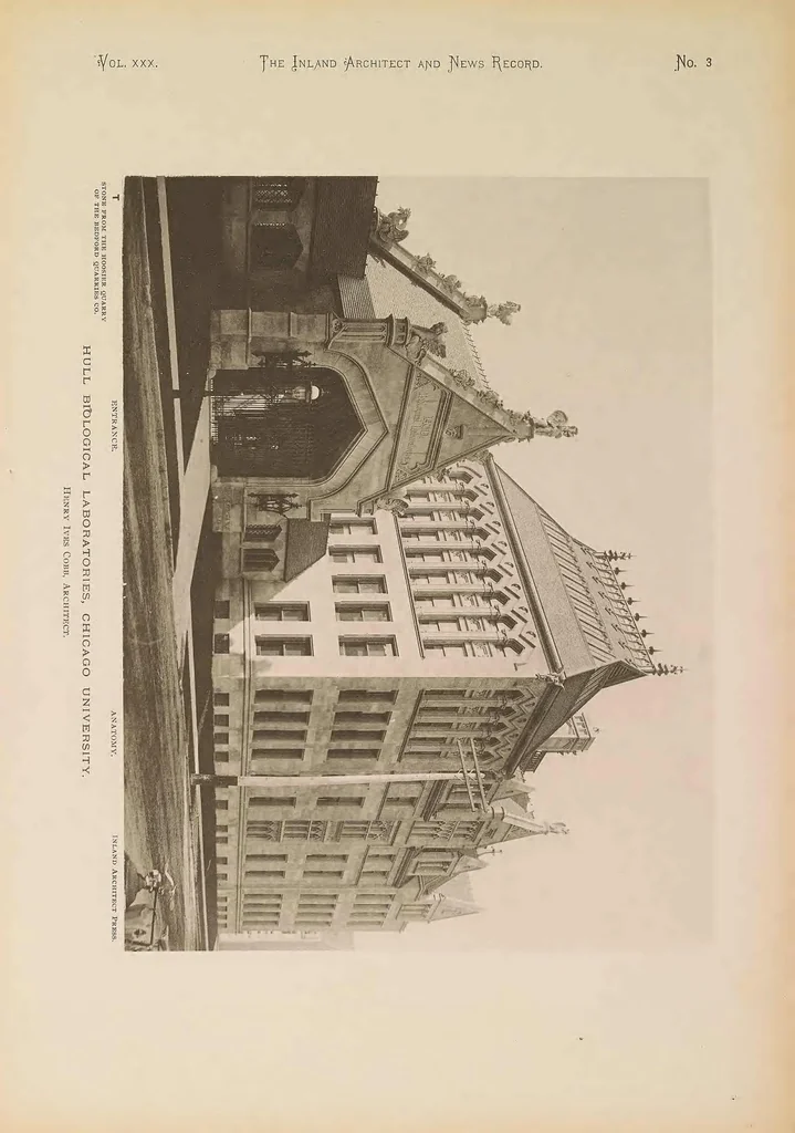 An illustration from The Inland architect and news record, 1887, leaf 29