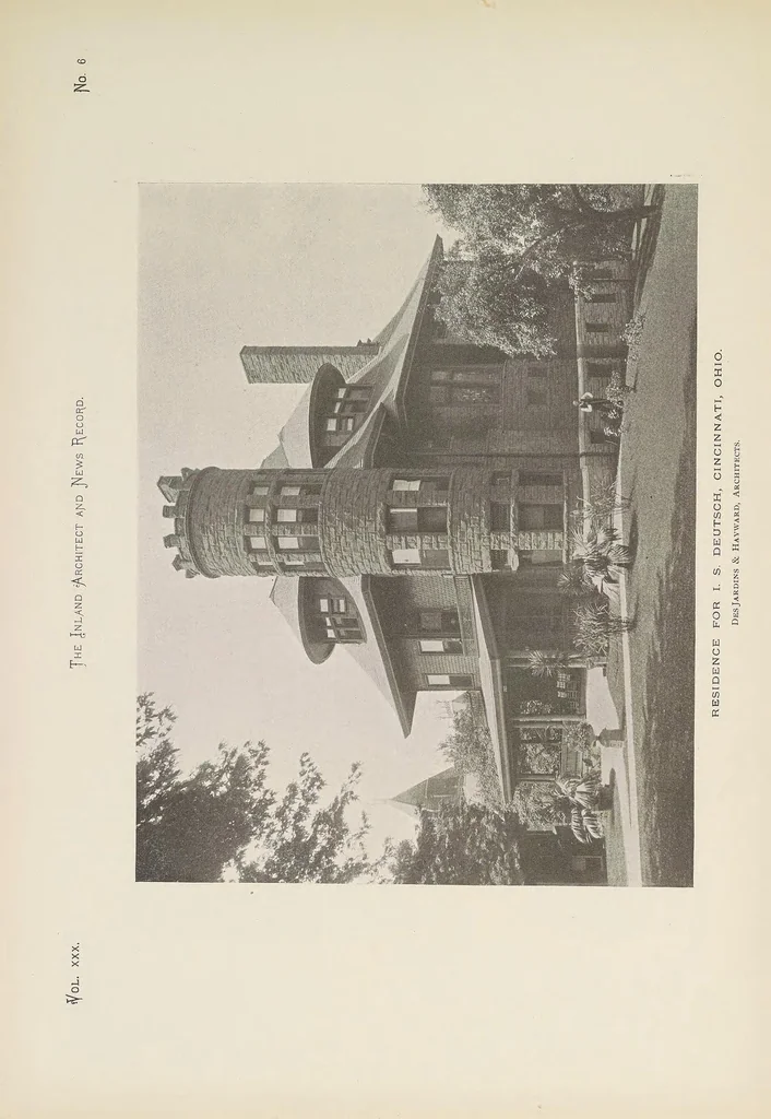 An illustration from The Inland architect and news record, 1887, leaf 48