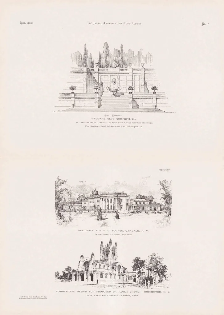 An illustration from The Inland architect and news record, 1887, leaf 17