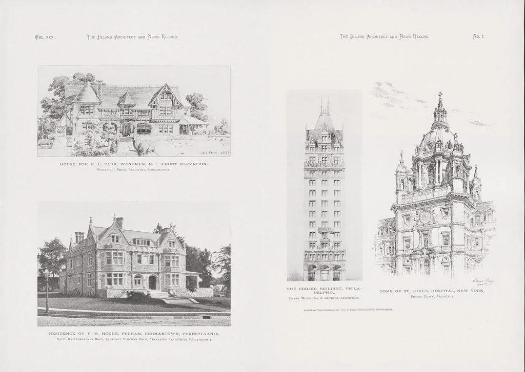 An illustration from The Inland architect and news record, 1887, leaf 27