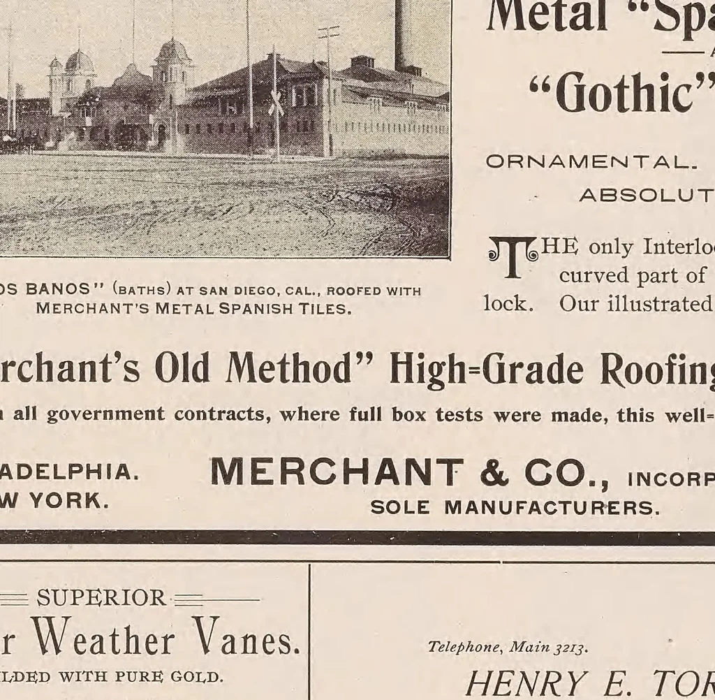 An illustration from The Inland architect and news record, 1887, leaf 9